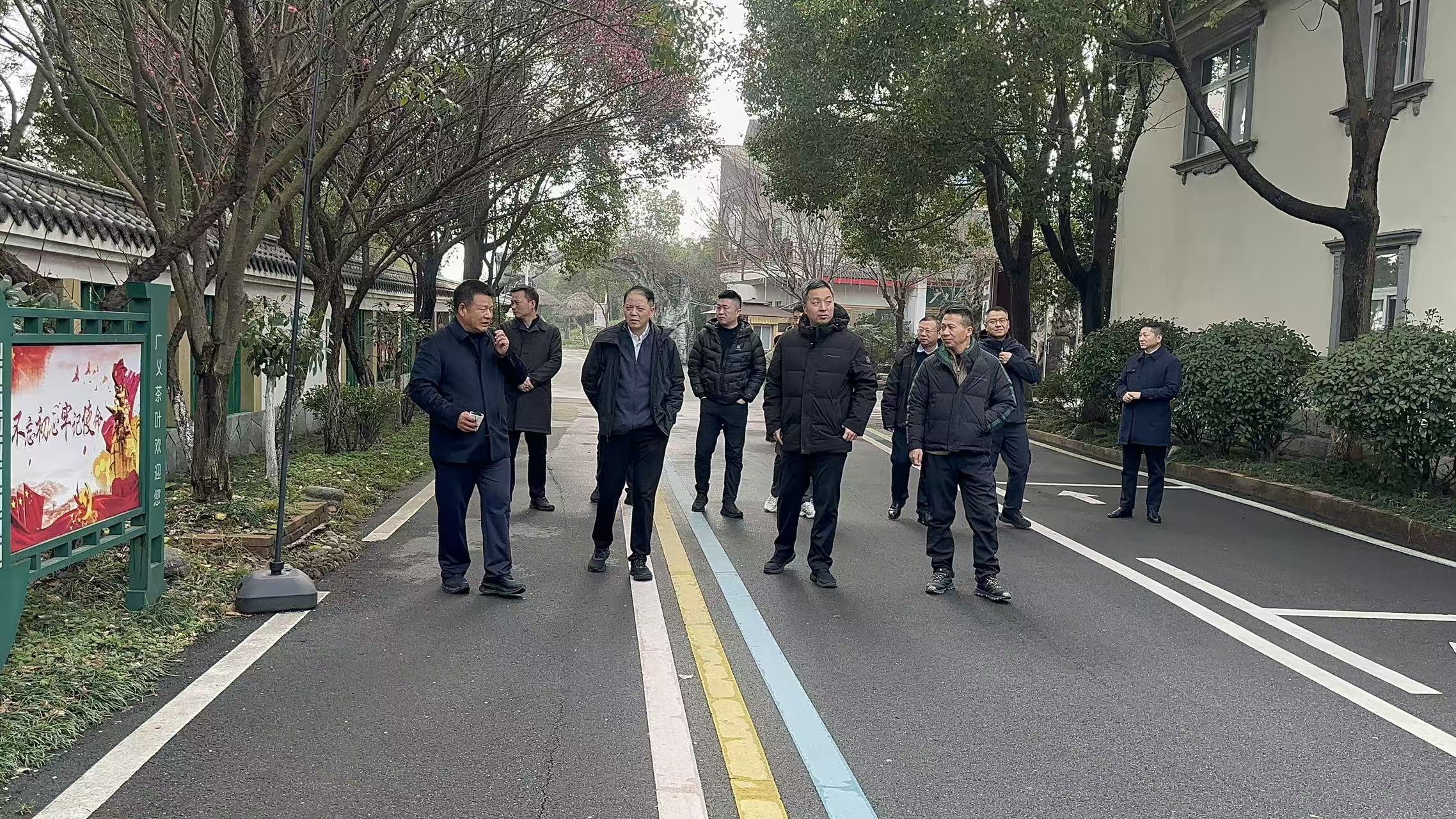 2026年1月4日，熱烈歡迎郵政集團(tuán)有限公司杜楊總經(jīng)理一行來(lái)廣義茶莊園調(diào)研指導(dǎo)